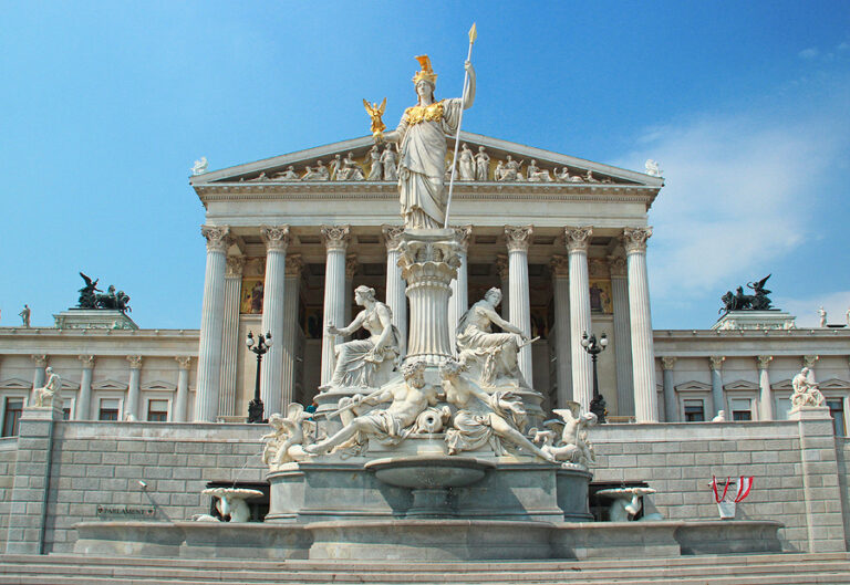 Austrian Parliament Building Vienna Austria sightseeing tour GoGo Tours