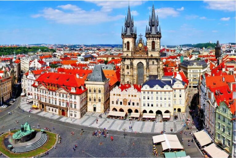 Old Town Square Prague Czech Republic sightseeing tour GoGo Tours