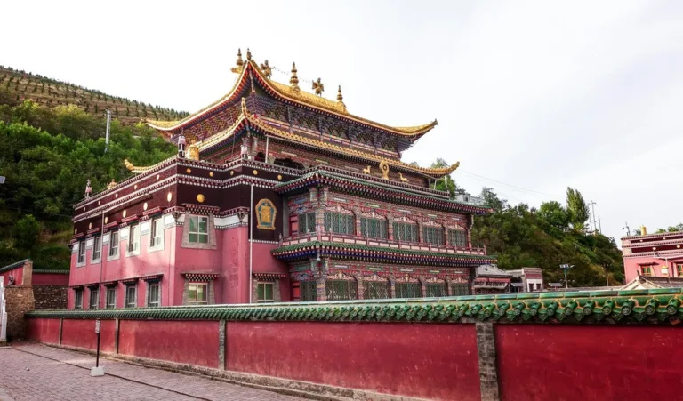 Building at Kumbum Monastery (Ta’er Monastery), Qinghai, China