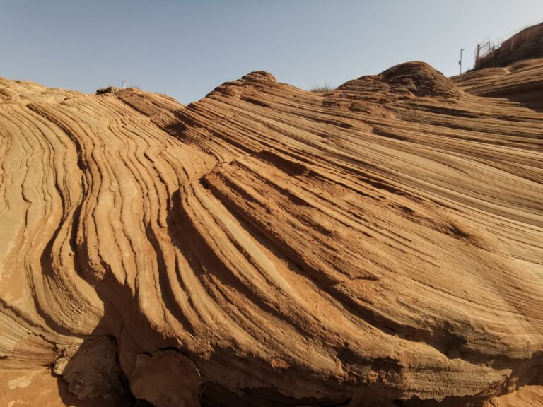 波浪谷 Wave Valley red sandstone formations in China