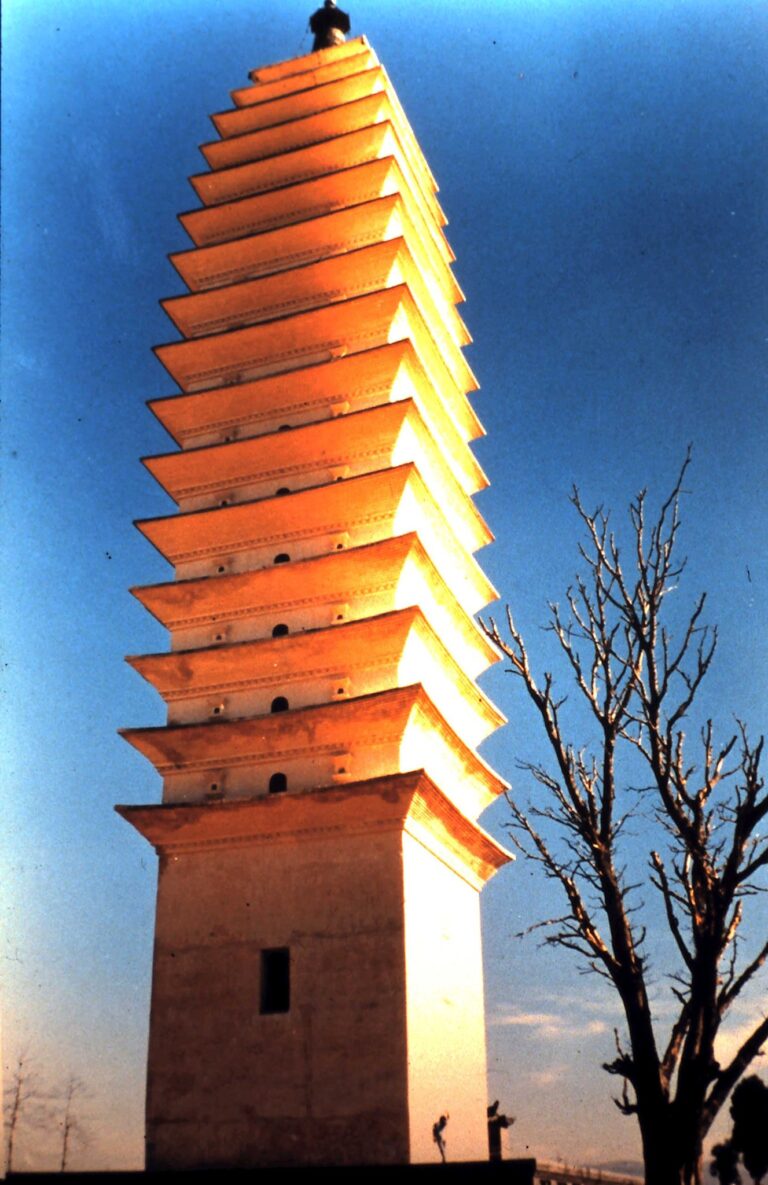 Three Pagodas at Chongsheng Temple, Dali