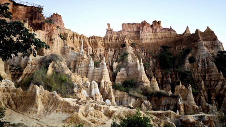 Yuanmou Earth Forest rock formations in Yunnan