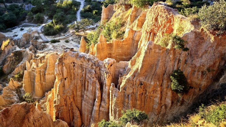 Yuanmou Earth Forest rock formations in Yunnan