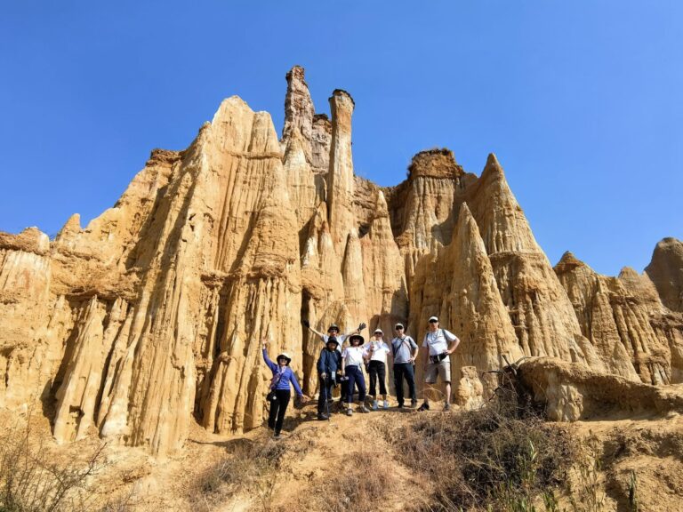 Yuanmou Earth Forest rock formations in Yunnan
