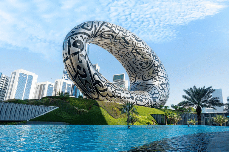 Futuristic architecture of Dubai's Museum of the Future