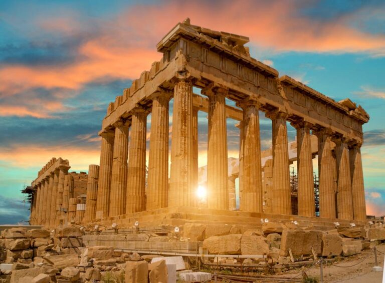 Parthenon ancient temple Acropolis Athens Greece GoGo Tours