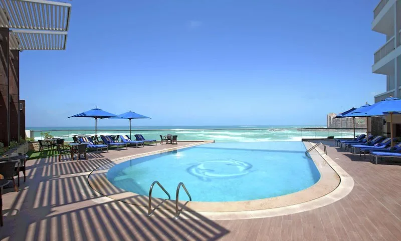 Hilton Alexandria Corniche outdoor pool private beach Egypt GoGo Tours