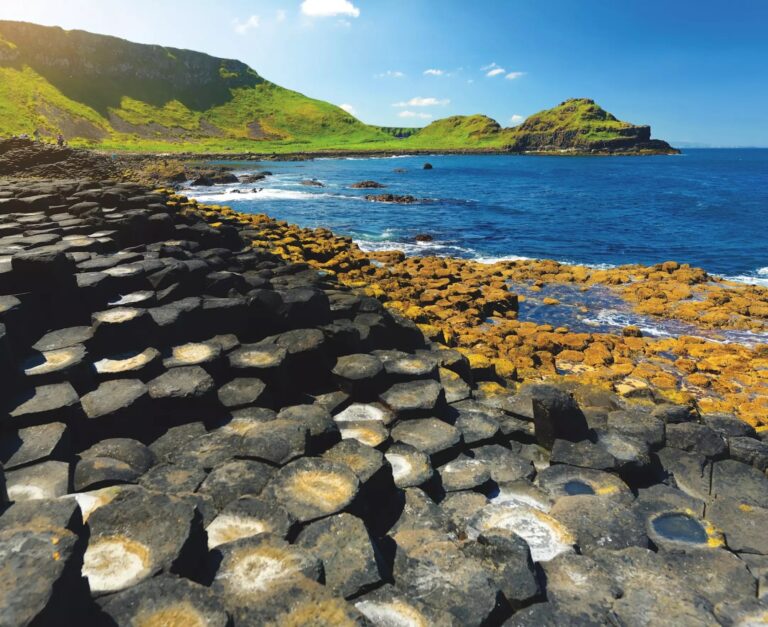 Basalt columns at Giant's Causeway, Ireland