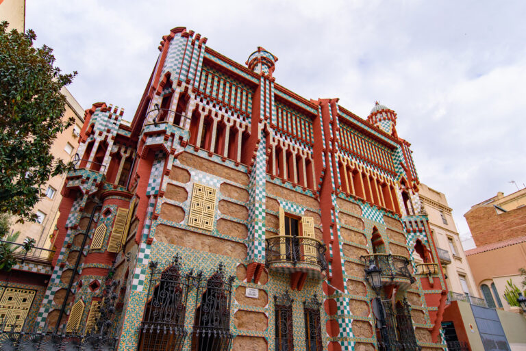 Casa Vicens by Gaudi in Barcelona