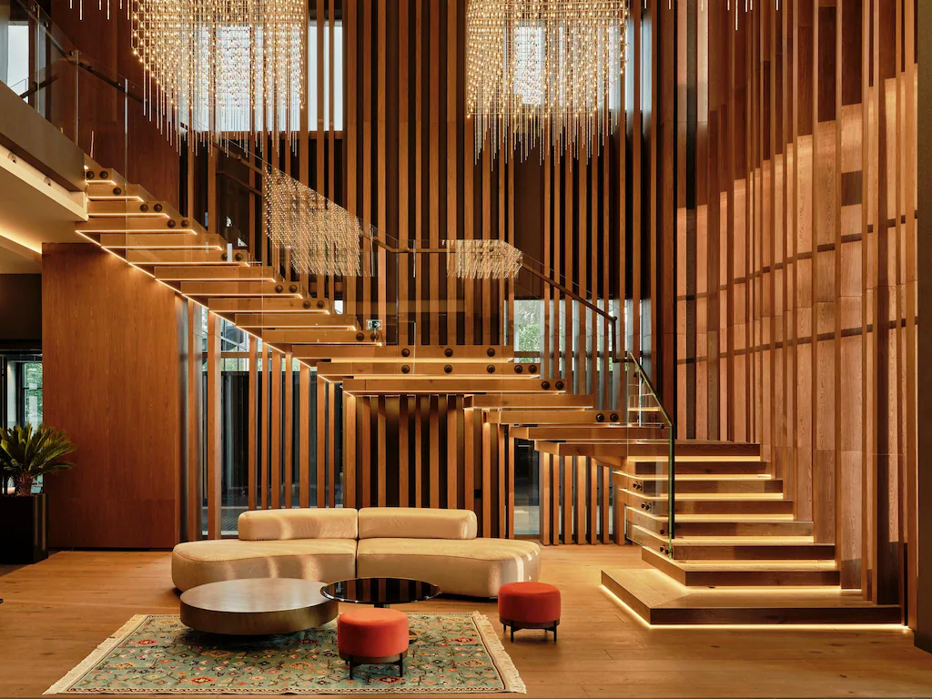 Interior of Crowne Plaza Hotel on Balkan Peninsula 14-Day Tour