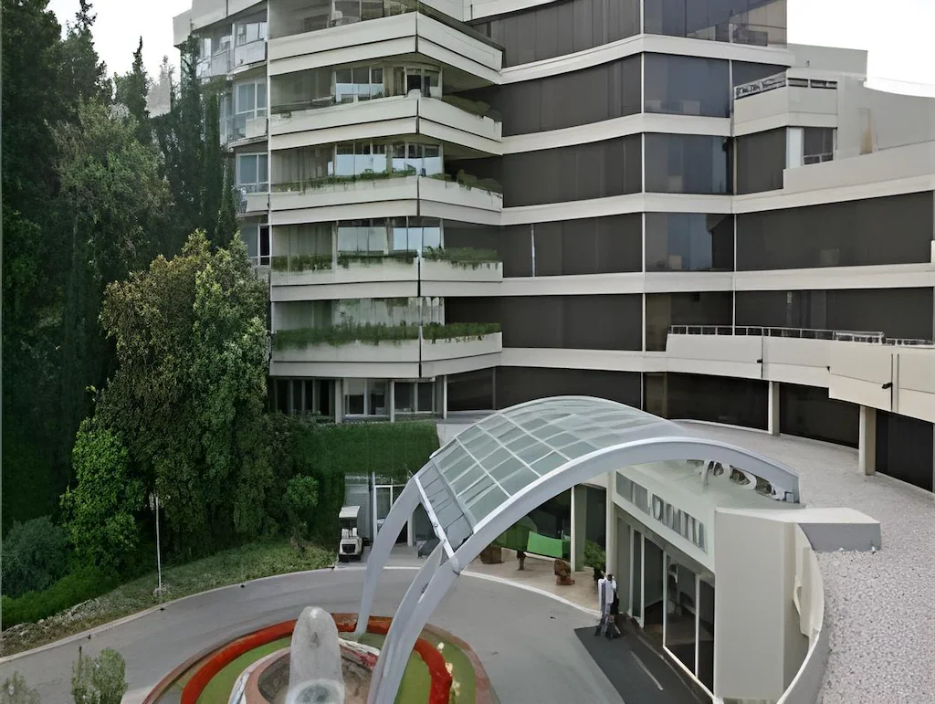 Exterior view of Hotel Cavtat on Balkan Peninsula 14-Day Tour