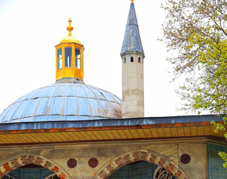 Topkapi Palace with Ottoman architecture