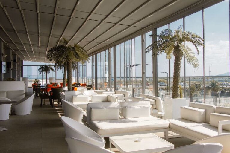 Elegant restaurant interior at Radisson Blu Palace Resort, Tunisia