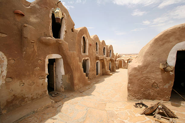 Traditional Berber houses in Matmata, Tunisia
